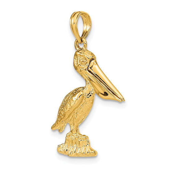Gold Polished Sea Shell Pendants