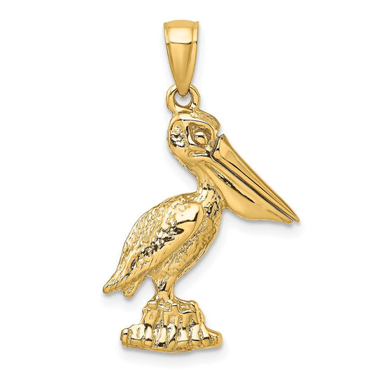 Gold Polished Sea Shell Pendants