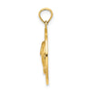 14K BEAUFORT SC with Dolphins Circle Charm