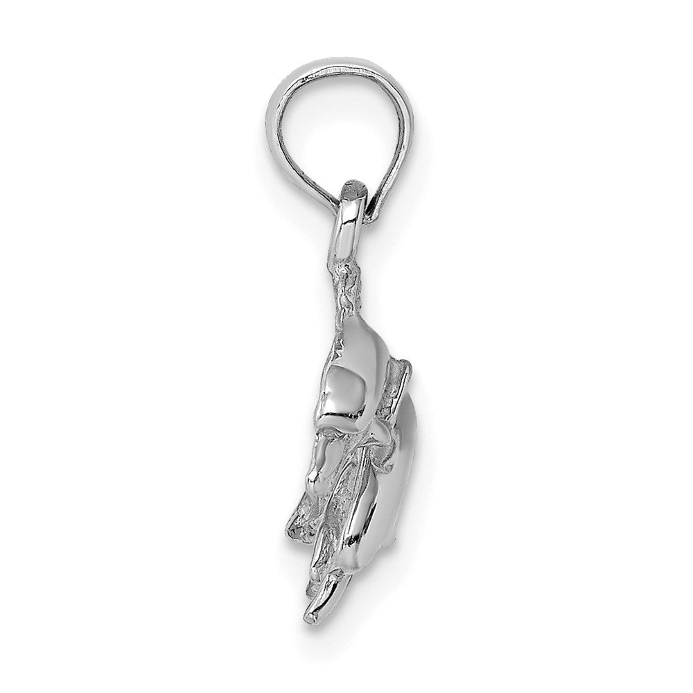 Gold Polished Dolphin Pendants