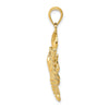 Gold Polished Lobster Pendants