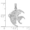 Gold Polished Fish Pendants