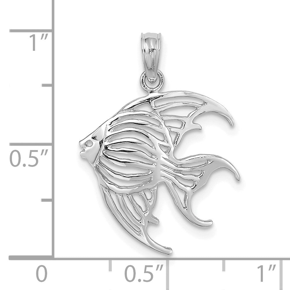Gold Polished Fish Pendants