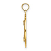 Gold Polished Mystic CT Pendant