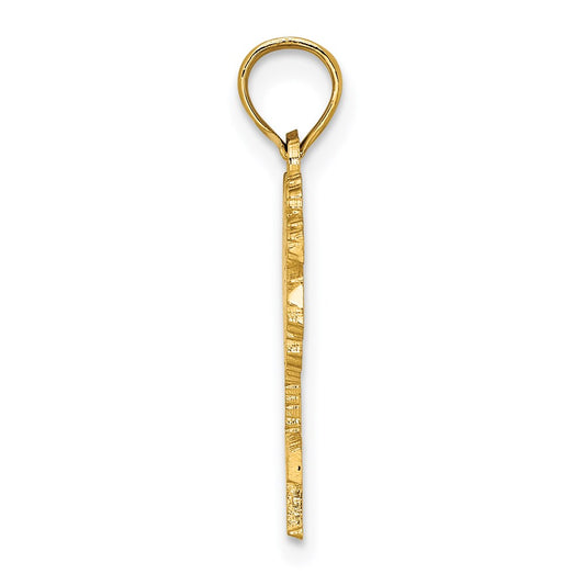 14K JAMAICA Under Palm Tree Charm