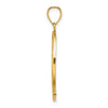 14K HAWAII with Dolphin Sunset Scene Charm