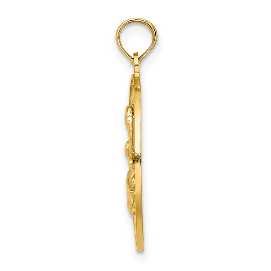 14K LAUDERDALE-BY-THE-SEA FL with Pelican Charm