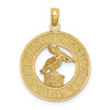 14K LAUDERDALE-BY-THE-SEA FL with Pelican Charm
