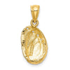 Gold Polished Sea Shell Pendants