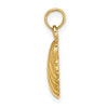 Gold Polished Sea Shell Pendants
