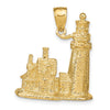 14k 3-D Cape Cod Lighthouse Pendant