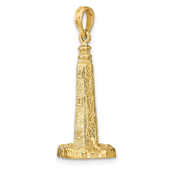 14K 3-D Cape Henlopen Delaware Lighthouse Charm
