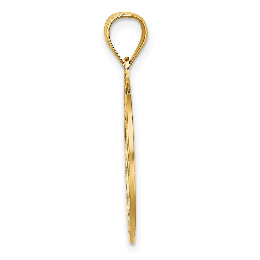 14K SAINT THOMAS with Dolphins Charm
