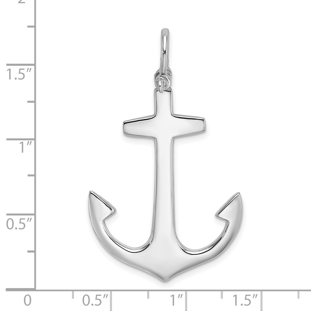 Gold Polished Anchor Pendants