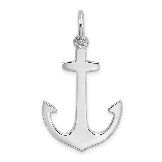 Gold Polished Anchor Pendants