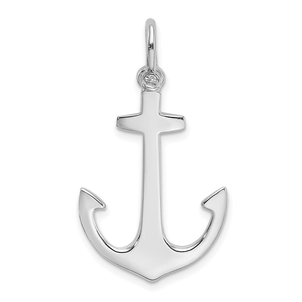 Gold Polished Anchor Pendants