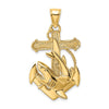 Gold Polished Dolphin Pendants