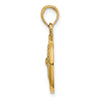 14K Cut-Out Sand Dollar Charm