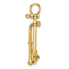 Gold Polished Anchor Pendants