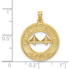Gold Polished Charleston Pendants