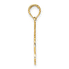 14K NAPLES FLORIDA Jumping Dolphins Charm