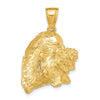 Gold Polished Sea Shell Pendants