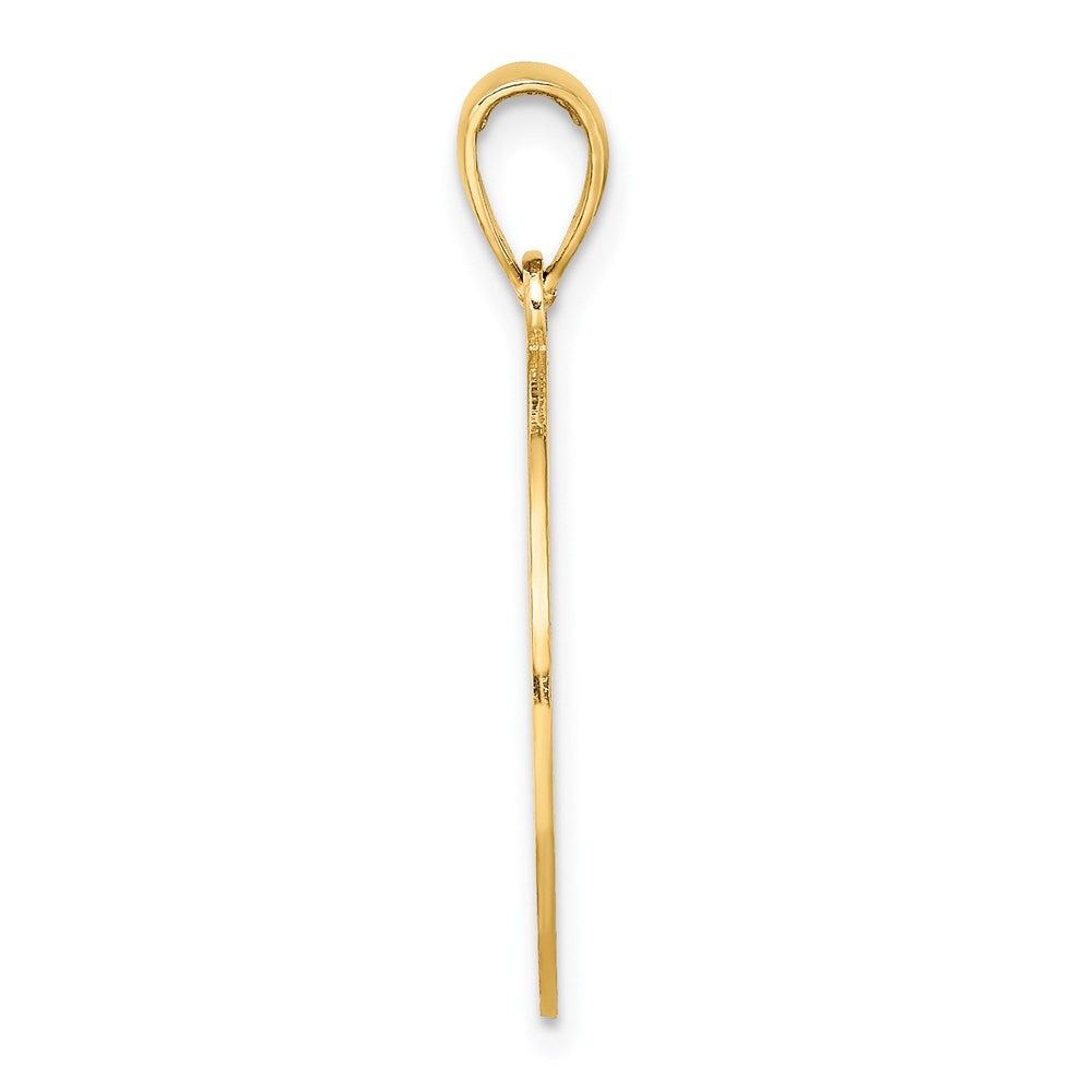14K ST. GEORGE ISLAND with DOLPHINS Circle Charm