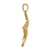 Gold Polished Pelican Pendants
