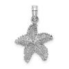 Gold Polished Starfish Pendants