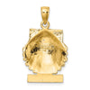 14K MARCO IS. Scallop Shell Charm