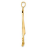 14k Sailboat with Waves Pendant