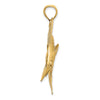 Gold Polished Fish Pendants