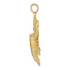 Gold Polished Lobster Pendants