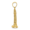 14K 3D Cape May NJ Lighthouse Charm