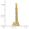 14K 3D Cape May NJ Lighthouse Charm