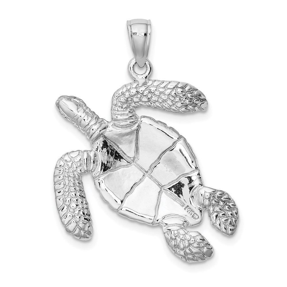 Gold Polished Turtle Pendants