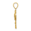 14K 2-D CURACAO On Palm Tree Charm