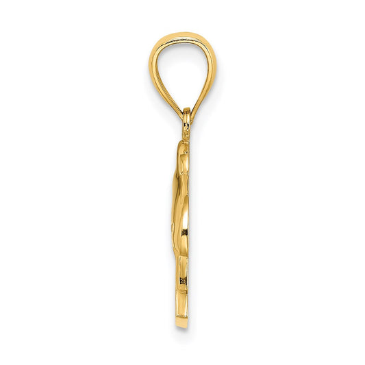 14K KEY WEST Dolphin Charm