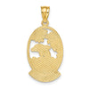 14K ST. MARTIN with Dolphin Sunset Charm