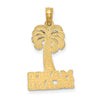 14K MARCO ISLAND Palm Tree Charm