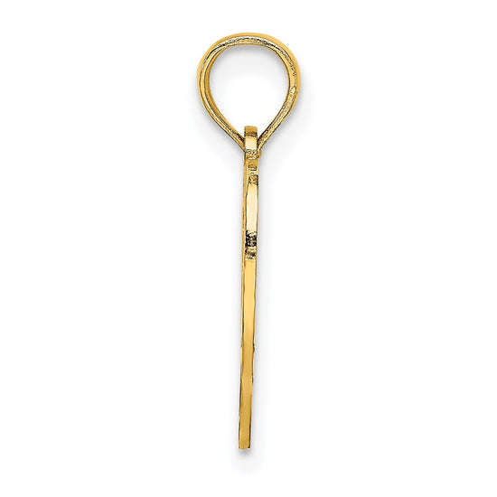 14K 16 Inside Heart Charm