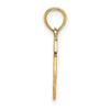 14K 16 Inside Heart Charm