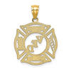 14K VFD DWIGHT MEMBER In Shield Charm