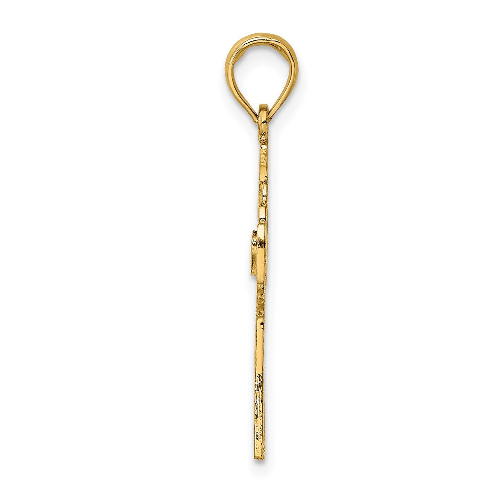 Gold Celtic Cross Pendant