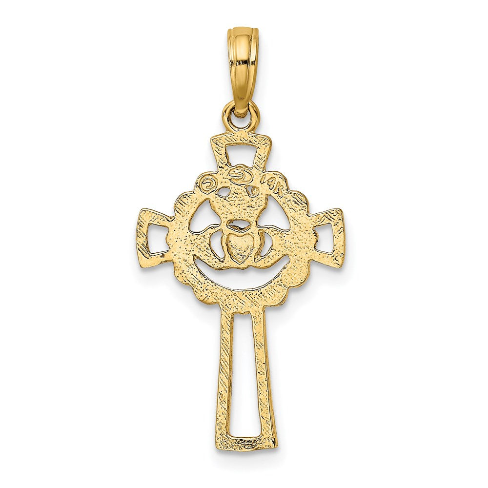 Gold Celtic Cross Pendant