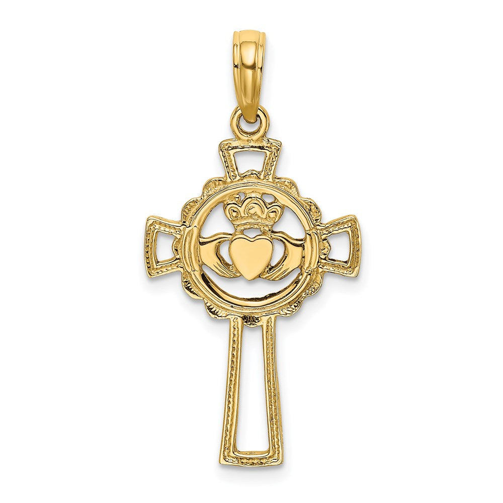 Gold Celtic Cross Pendant
