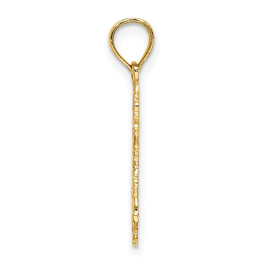 14K Fancy Star Of David Charm