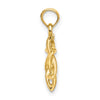 Gold Star of David Pendants