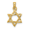 Gold Star of David Pendants