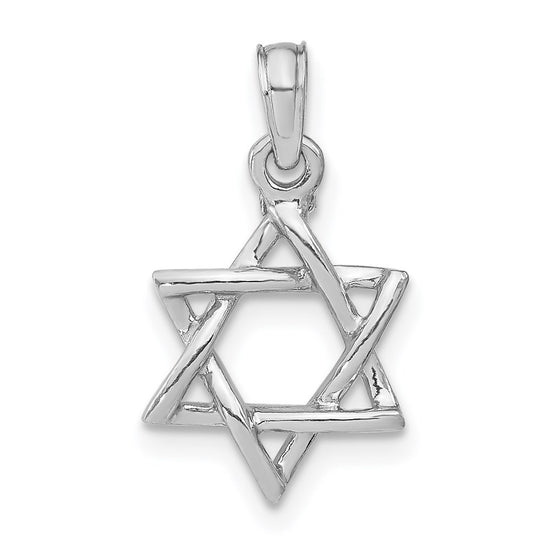 Gold Star of David Pendants